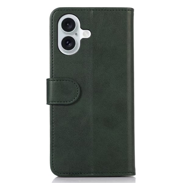 Klassisk iPhone 16 flip etui - Grøn Green