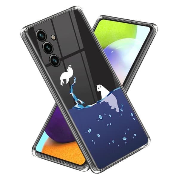 Deco Oppo A15 deksel - Isbjørn Blue