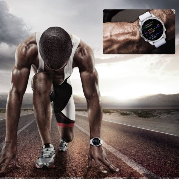 Garmin Fenix 7S 0.3mm tempered glass screen protector Transparent