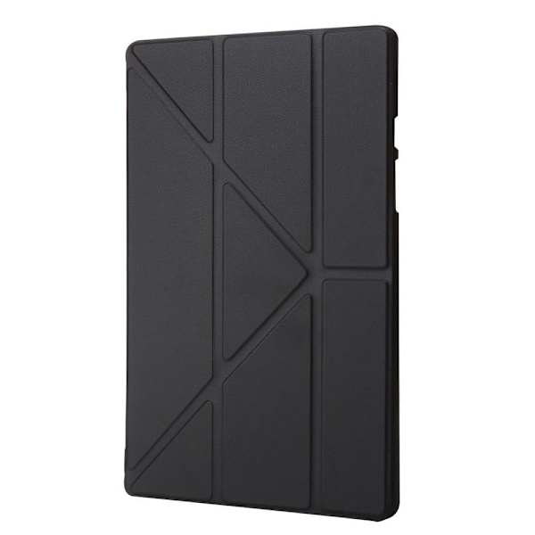 Samsung Galaxy Tab A8 10.5 (2021) V-taitto tyyliin silikonikotelo - Musta Black