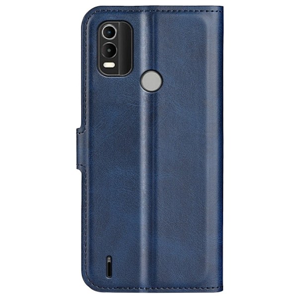Lompakko Nahkakotelo For Nokia C21 Plus - Sininen Blue