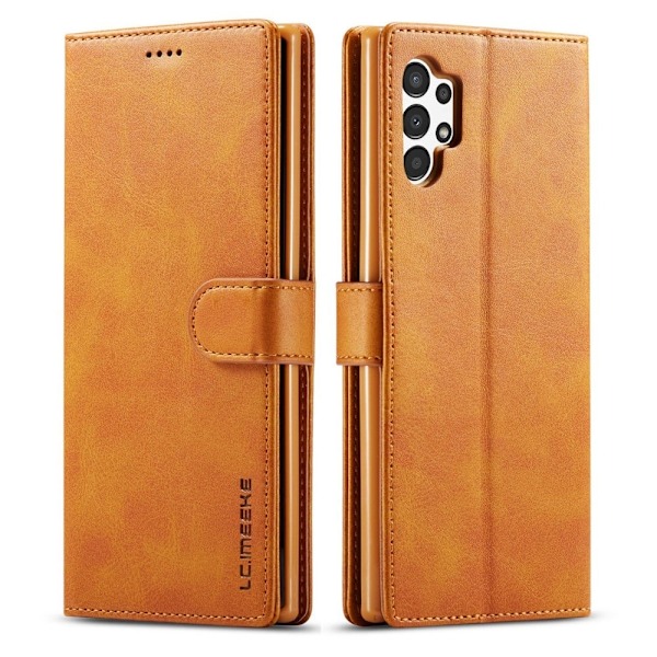 LC.Imeeke läder Samsung Galaxy A13 4G fodral - Brun Brun