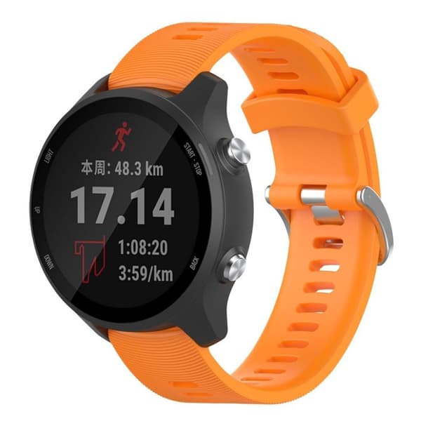 Garmin Forerunner 245 Silikon Klokkereim - Orange Orange
