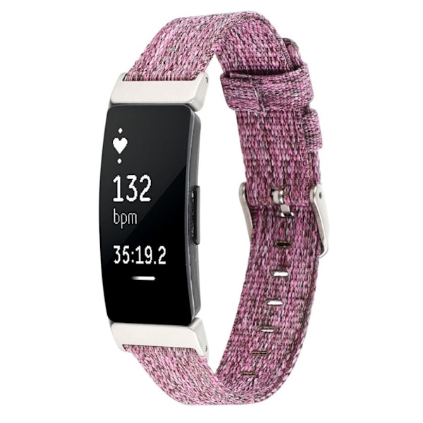 Fitbit Inspire / Inspire HR nylonkellonauha - Violetti Purple