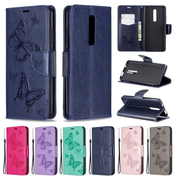 Butterfly Xiaomi Redmi K20 Pro veske - Blå Blue