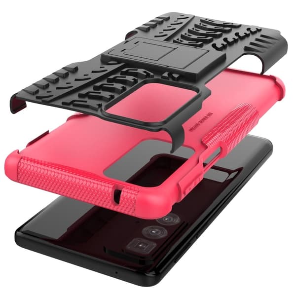 Offroad Suojakotelo Motorola Edge 20 Pro - Rose Pink