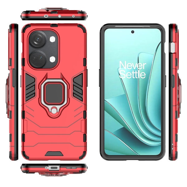 Ring Guard-etui - OnePlus Nord 3 / Ace 2V - Rød Red
