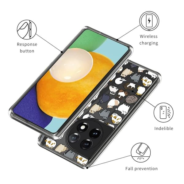 Deco OnePlus Ace 3 skal - Stil A Vit