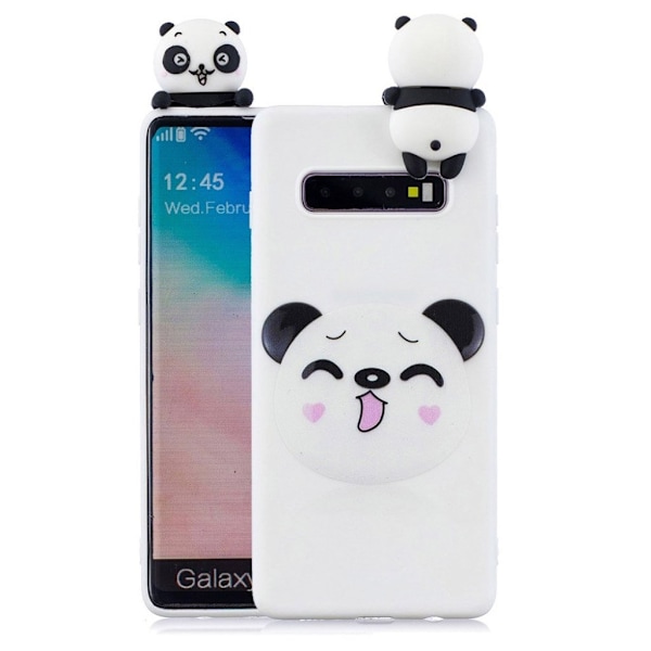 Samsung Galaxy S10 Plus 3D dyre etui - Koala Multicolor