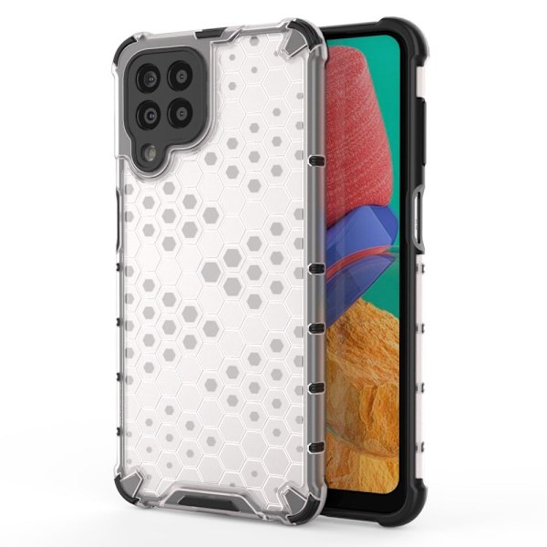 Bofink Honeycomb Samsung Galaxy M33 5G skal - Vit Vit