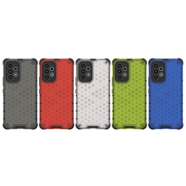 Bofink Honeycomb Samsung Galaxy A73 Suojakotelo - Musta Black