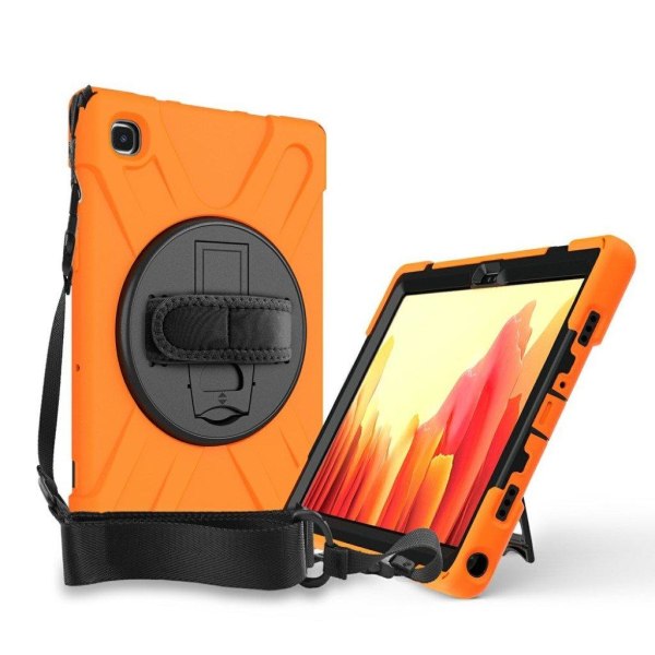 silikon combo fodral with rem för Samsung Galaxy Tab A7 10.4 (2020) - orange Orange