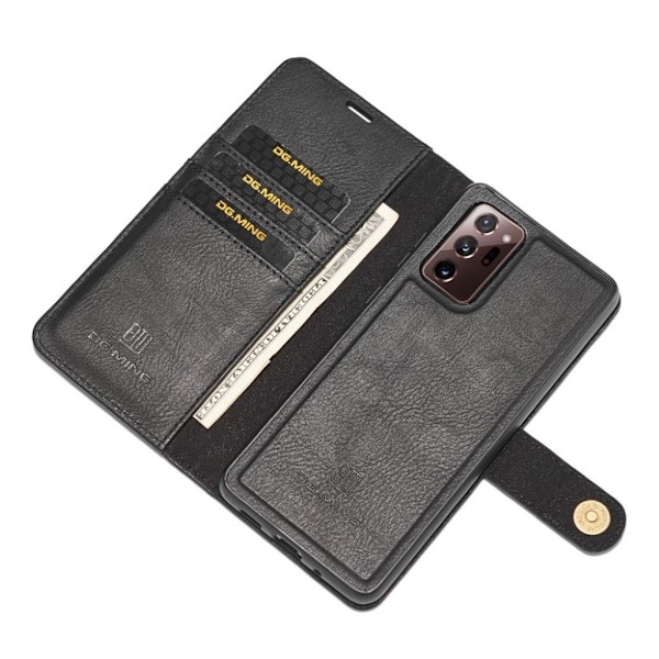 DG.Ming Samsung Galaxy Note 20 Ultra 2-in-1 Pung Etui - Sort Black