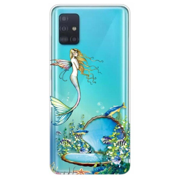 Deco Samsung Galaxy A51 cover - Havfrue Blue