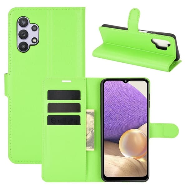 Classic Samsung Galaxy A32 Flippetui - Grønn Green