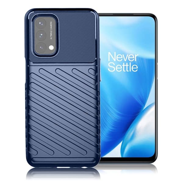 Thunder OnePlus Nord N200 5G Suojakotelo - Sininen Blue
