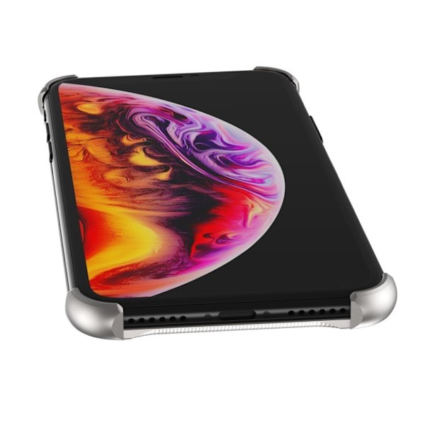 iPhone X etui i naturtræ - Sølv / Kirsebærtræ Multicolor