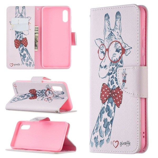 Wonderland Samsung Galaxy A02 fodral -Rosa Rosa