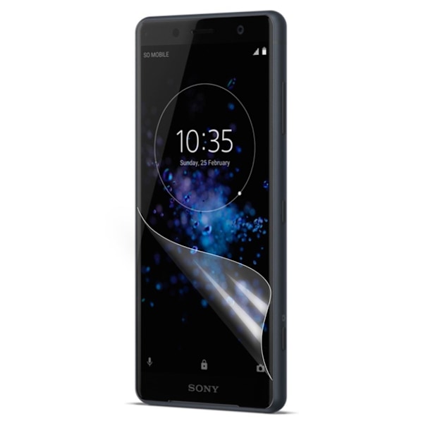 Ultra-klart Sony Xperia XZ2 skärmskydd Transparent