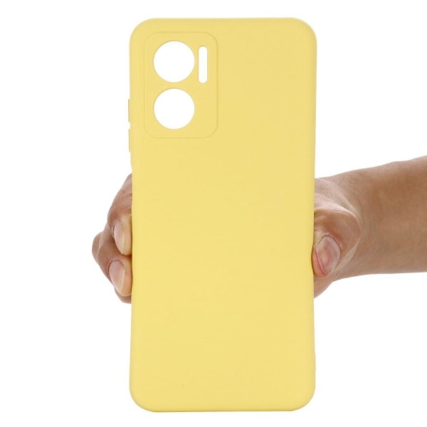 Matta nestesilikoninen kuori Xiaomi Redmi 10 - Keltainen Yellow