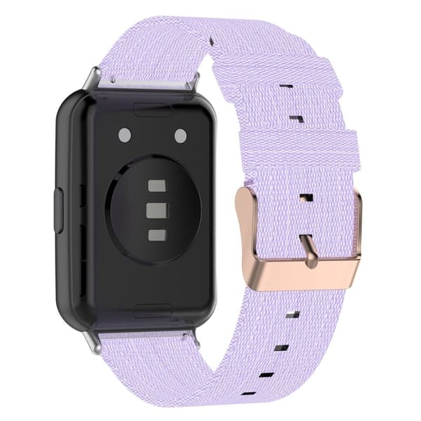 Urrem i nylon til Huawei Watch Fit 2 - Lyselilla Purple