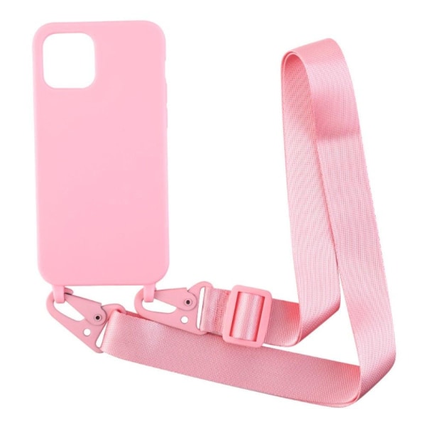 iPhone 12 Pro Max 6,7 tommer mat overflade glat fleksibel beskyt Pink