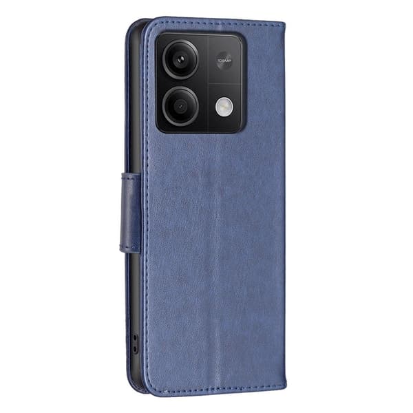 Butterfly Xiaomi Redmi Note 13 5G  nahkakotelo - Sininen Blue