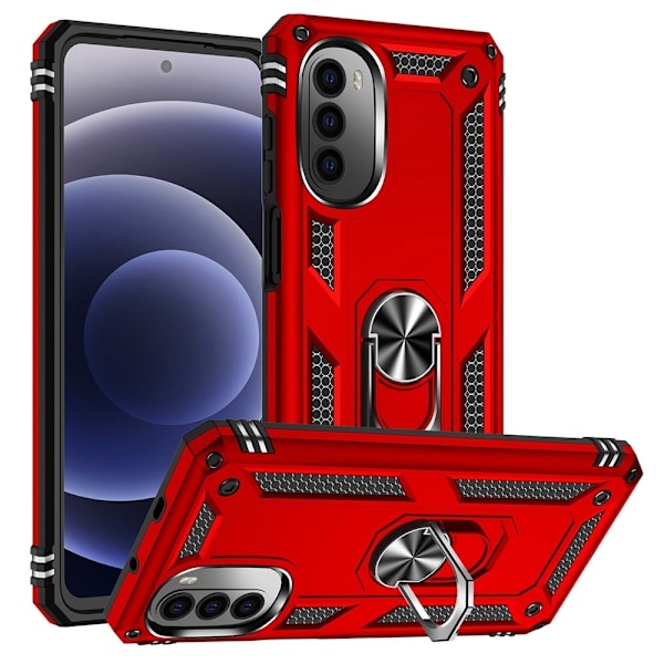 Bofink Combat Motorola Moto G52 Etui - Rød Red