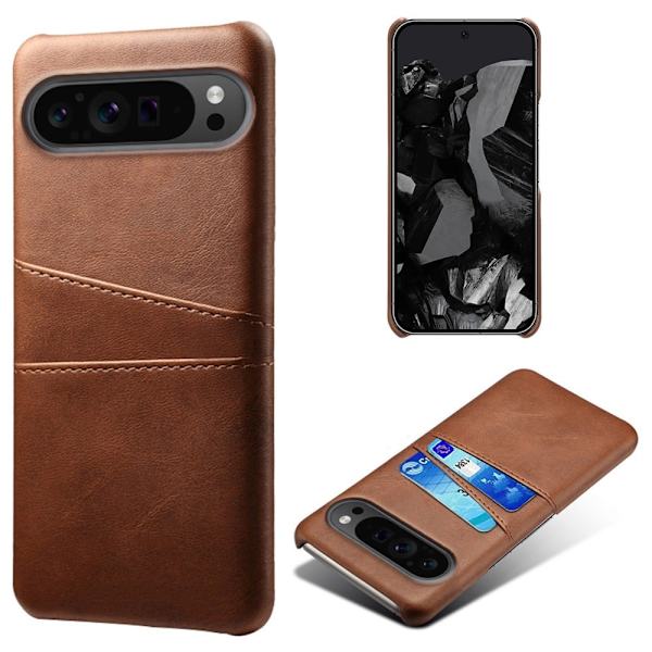 Dual Card Google Pixel 9 Pro XL deksel - Brun Brown