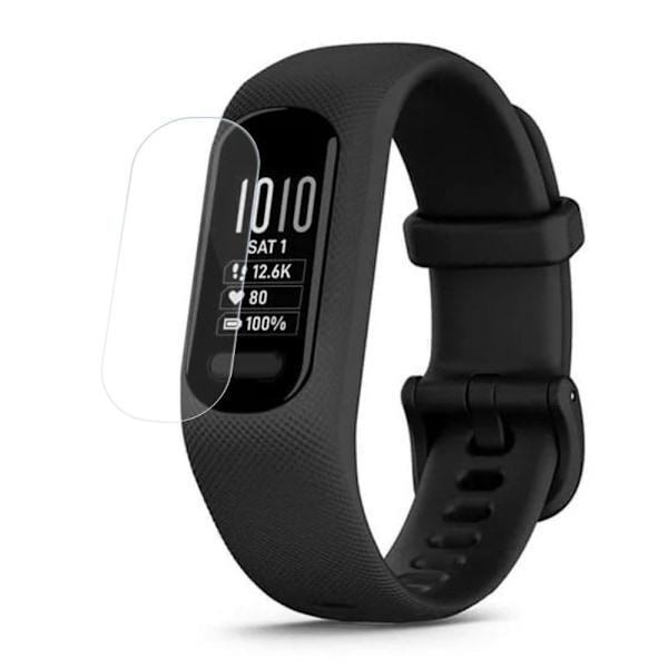 Garmin Vivosmart 5 HD kirkas suojakalvo näyttöön Transparent