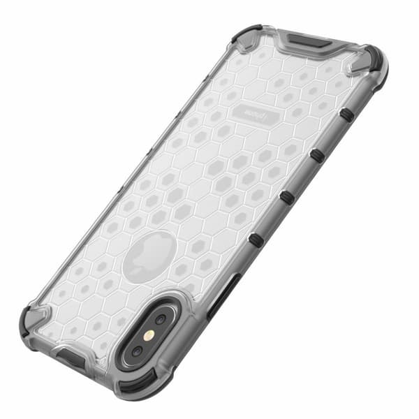 Bofink Honeycomb iPhone XS etui - Hvid White