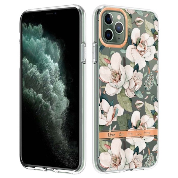 Supertunt och tåligt mjukfodral för iPhone 11 Pro Max - Grön Gardenia Grön