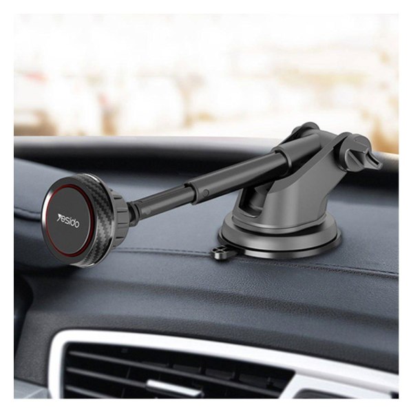 YESIDO C67 Universal car mount holder - Black Svart