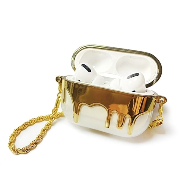 AirPods Pro 2 / Pro parfumeflaske med strop - Guld Gold