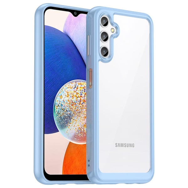 Samsung Galaxy A14 smart akryldeksel - Blå Blue