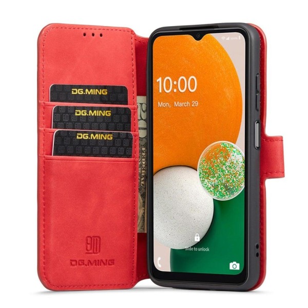 DG.Ming Samsung Galaxy A13 4G Retro Suojakotelo - Punainen Red