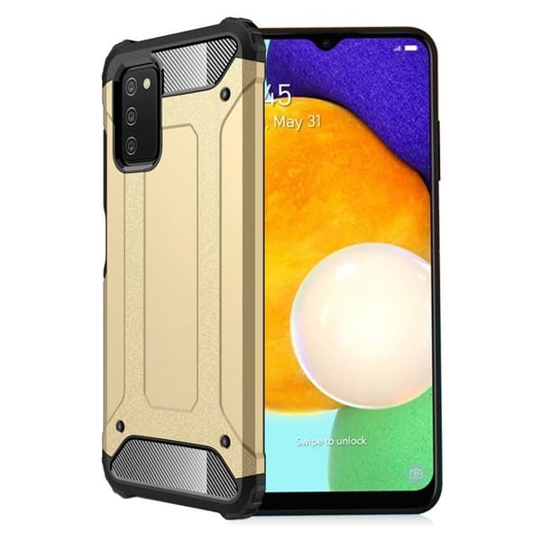 Armour Guard Samsung Galaxy A03s cover - Guld Gold