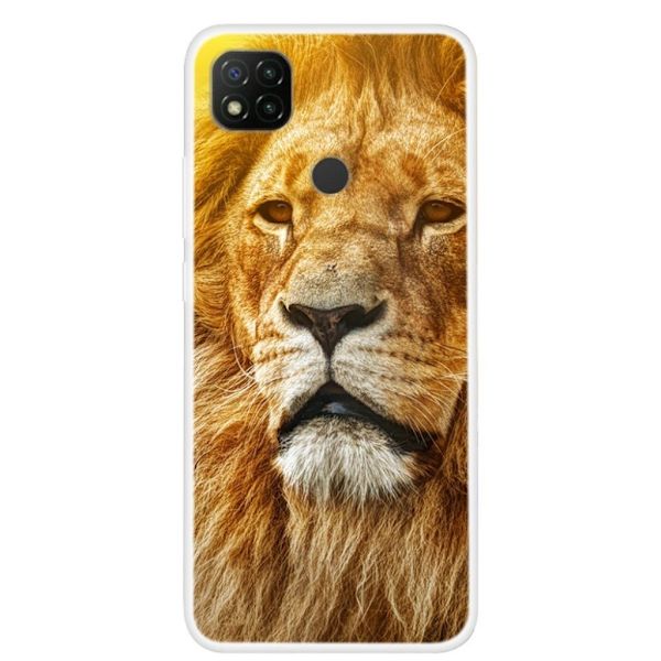 Deco Xiaomi Redmi 9C skal - Lejon Brun