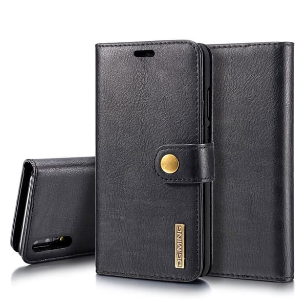 DG.MING Huawei P20 2-in-1 Wallet etui - Svart Black