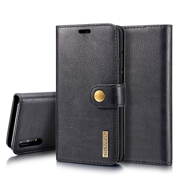 DG.MING Huawei P20 2-in-1 Wallet kotelot - Musta Black