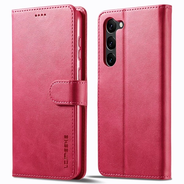 LC.IMEEKE Samsung Galaxy S23 Läppäkotelo - Pinkki Pink
