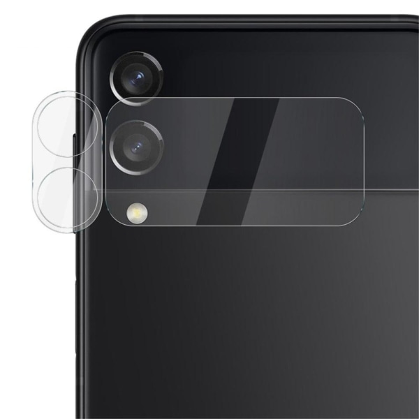 IMAK OnePlus Nord 2 5G tempered glass camera lens film + back sc Transparent
