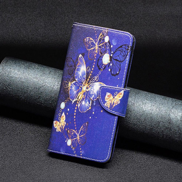 Wonderland Xiaomi 13 Lite / Civi 2 Flip Etui - Lilla Sommerfugle Purple
