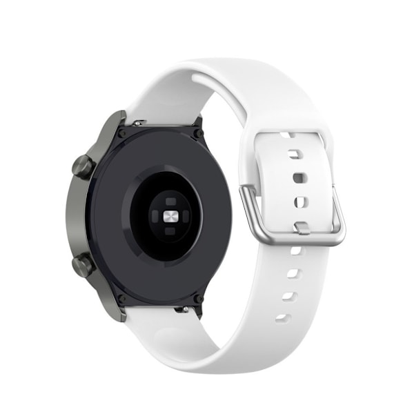 Universal comfortable silikon klockarmband - vit Storlek: L Vit