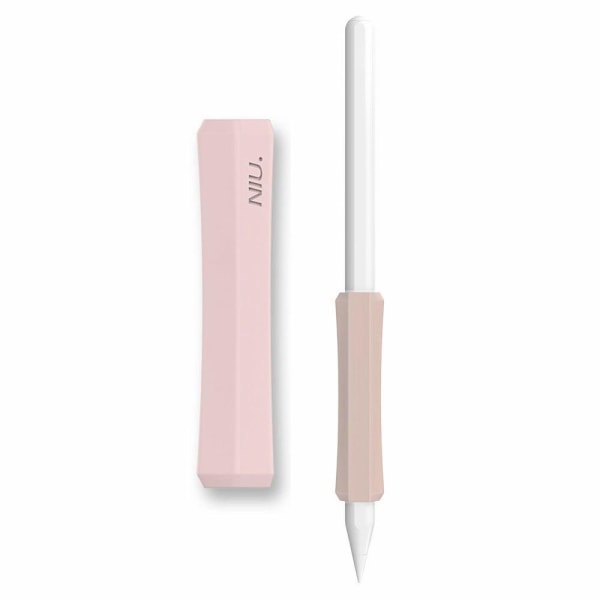 Apple Pencil 2 / 1 silikonskydd - Rosa Rosa