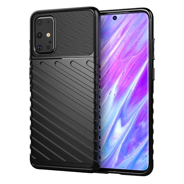 Thunder Samsung Galaxy S20 Plus etui - Sort Black