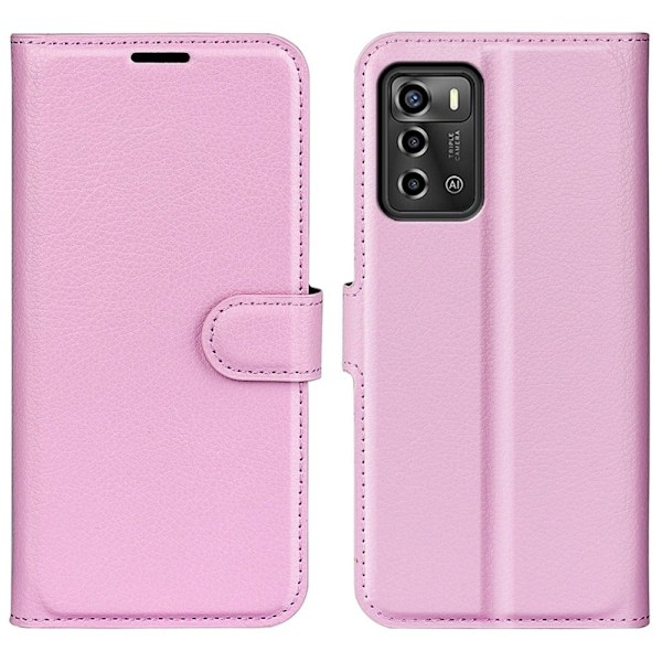 Classic ZTE Blade A72 fodral - Rosa Rosa