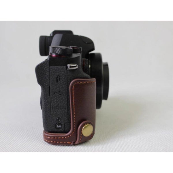 Canon Powershot G1 X Mark III halv-kamera beskyttelsesesetui i l Brown