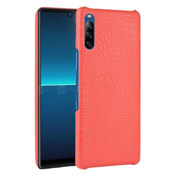 Croco veske - Sony Xperia L4 - Rød Red