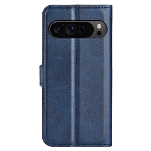 Google Pixel 9 Pro XL nahkainen lompakokkotelo - Sininen Blue
